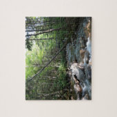 Pemigewasset River Bridge in New Hampshire Legpuzzel (Verticaal)