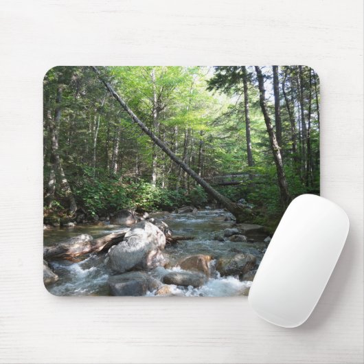 Pemigewasset River Bridge in New Hampshire Muismat (Met muis)