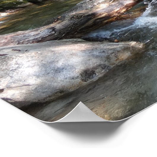 Pemigewasset River Bridge in New Hampshire Poster (Hoek)