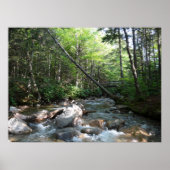 Pemigewasset River Bridge in New Hampshire Poster (Voorkant)