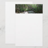 Pemigewasset rivierbrug in New Hampshire Briefpapier (Voorkant / Achterkant)