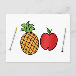 pen anananas briefkaart