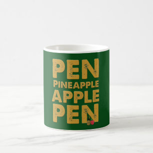 Pen Ananas Apple Pen Holder - Funny PPAP Mok