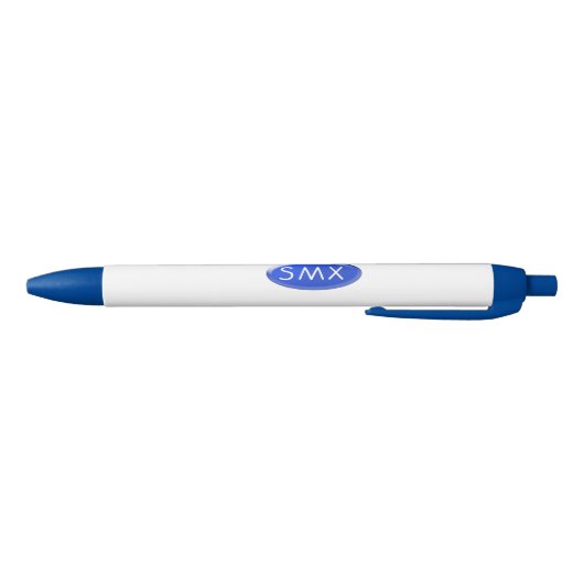 Pen - Blue Initiaal Medallion (Bodem)