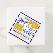 Pen Dank je cadeau Label (In situ)