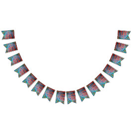 Pen doodles vlaggetjes