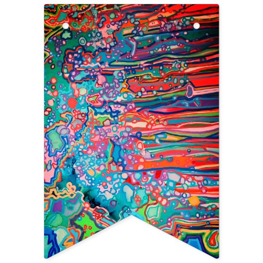 Pen doodles vlaggetjes (Eerste vlag)