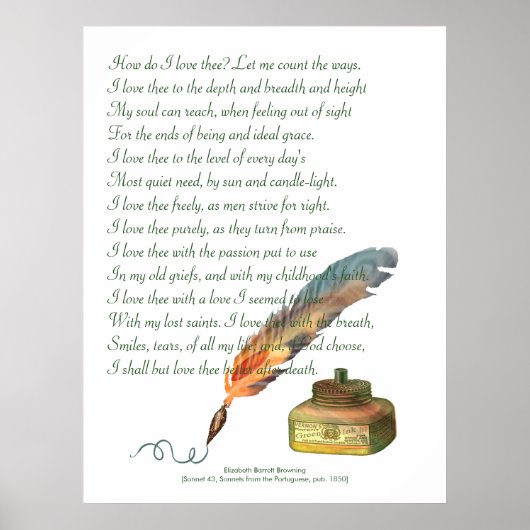 Pen en Ink Love Poster (Voorkant)