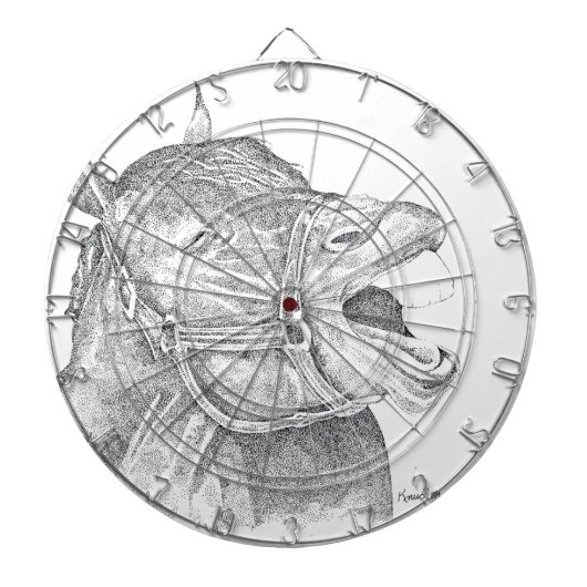 Pen en inkeppaard.png dartbord (Voorkant)