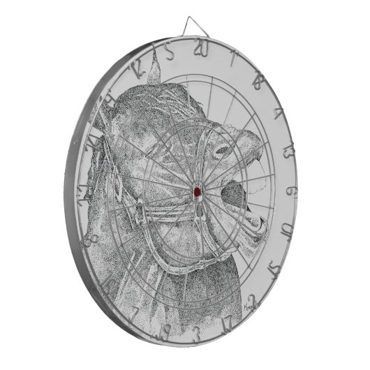 Pen en inkeppaard.png dartbord (Voorkant Links)