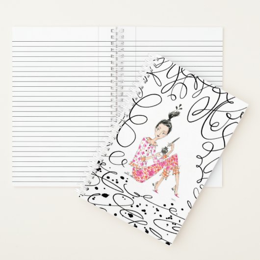 Pen en inkt notitieboek (Binnen)