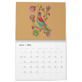 Pen- en inktagenda kalender (Mar 2026)