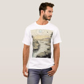 Pen en inktkunst t-shirt (Voorkant volledig)