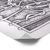 Pen en inkttekening: "Koord" Poster (Hoek)