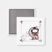 Pen Geisha Magneet (Voorkant / Achterkant)