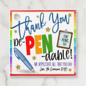 Pen Gift Labels (Voorkant)