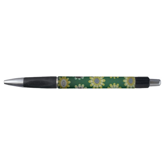 Pen, grip - Afghaans Daisy Pattern Pen (Voorkant)