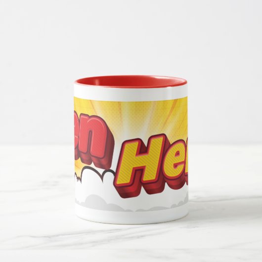 Pen Hero BOLD Logo Mok (Midden)