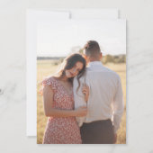 Pen Ink grillige hand getekend cocktail house part Kaart (Achterkant)