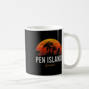 Pen Island Beach Georgia Ga Palms Vacation Surf Su Koffiemok