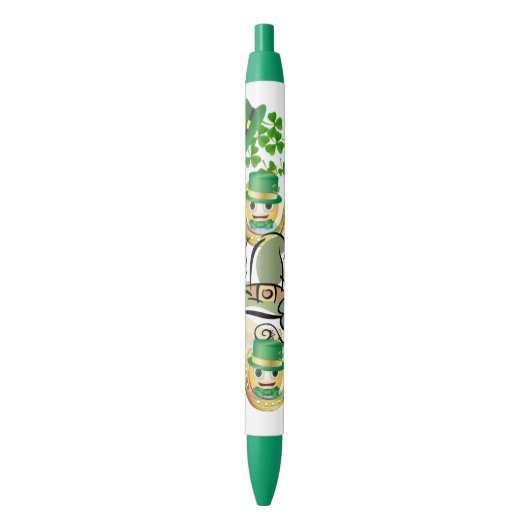 Pen Kantoor en School Pen St. Patrick's Day Floral (Voorkant Verticaal)