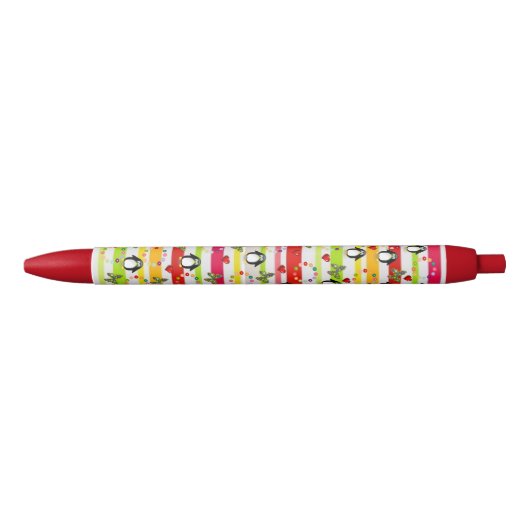 Pen Kantoor en School Pen Stripe Penguin Butterfly (Voorkant)