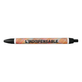 Pen "L'INDISPENSABLE" (zwart & blauw)