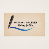 Pen Logo | Notioneel Visitekaartje (Voorkant)