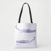 Pen Love Tote Tote Bag (Voorkant)