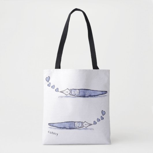 Pen Love Tote Tote Bag (Voorkant)