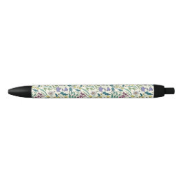 Pen met patroon van wilde bloemen