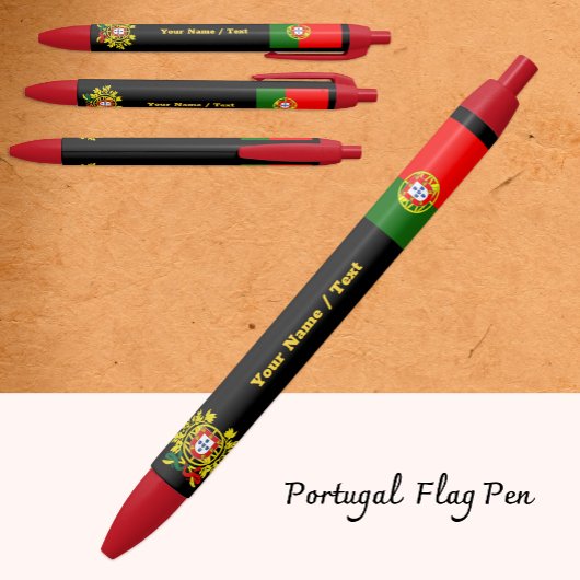 Pen met Portugese vlag, Portugal / Gepersonaliseer