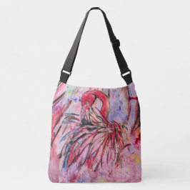 Pen met roze crossbody tas
