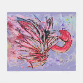 Pen met roze fleece deken (Voorkant (Horizontaal))