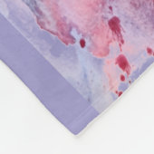 Pen met roze fleece deken (Hoek)