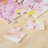 Pen met roze legpuzzel (Zijkant)