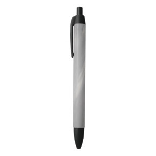 Pen met zwarte, blauwe, rode inkt, liefde voor gri