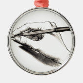 Pen Metalen Ornament (Voorkant)