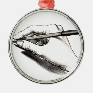 Pen Metalen Ornament