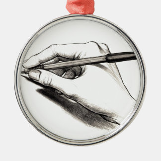 Pen Metalen Ornament