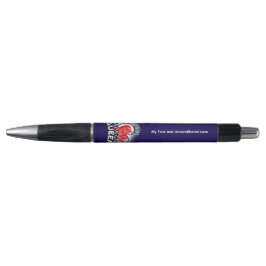 Pen: Mijn oude koningin (blauw) Pen