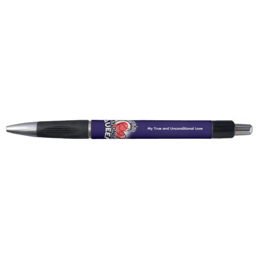 Pen: Mijn oude koningin (blauw) Pen (Voorkant)