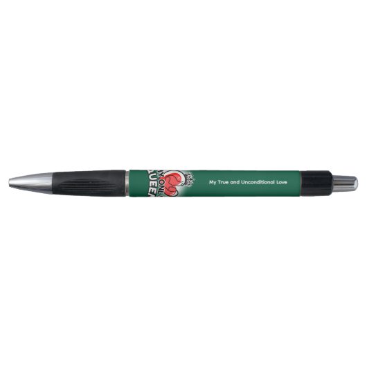Pen: Mijn oude koningin (groen) Pen (Voorkant)
