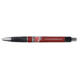 Pen: Mijn oude koningin (rood) Pen