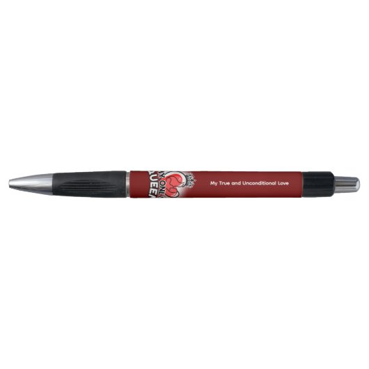 Pen: Mijn oude koningin (rood) Pen (Voorkant)