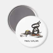 Pen Ninja Magneet (Voorkant / Achterkant)