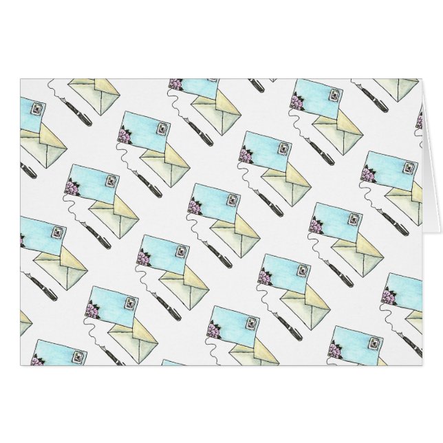 Pen Pal Kaart (Voorkant Horizontaal)