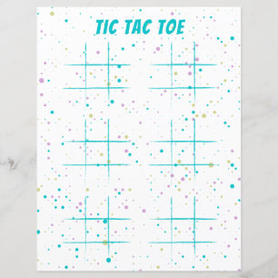 Pen & Paper Game Tic Tac Toe Fun
