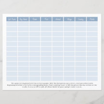 Pen & Paper Game voor familie, vrienden, feestjes