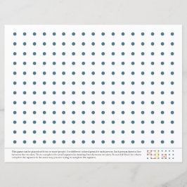 Pen & Papier Stippen Oude School Spel Plezier